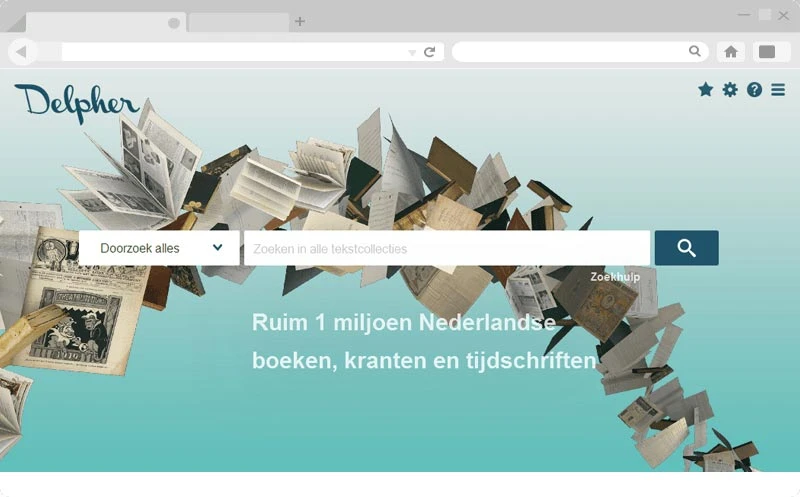 Website National Library - Delpher