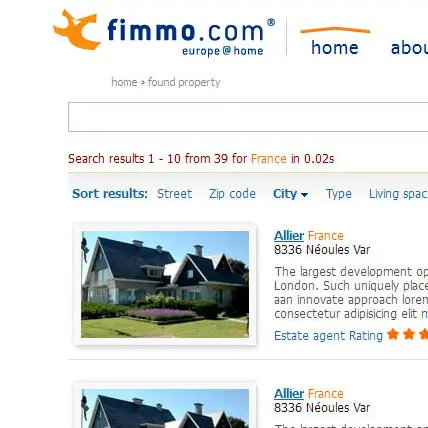 Past work Real Estate