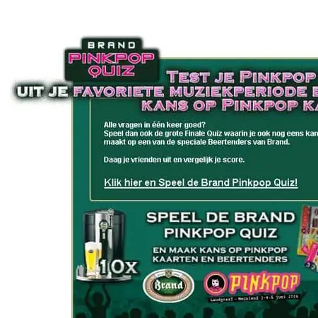 Publisher past work - Pinkpop