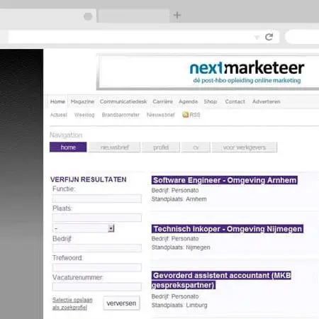 Publisher past work - CommunicatieOnline