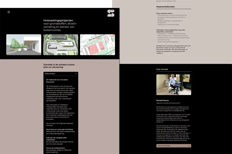 UX UI Engineering & Web development Sulvalda