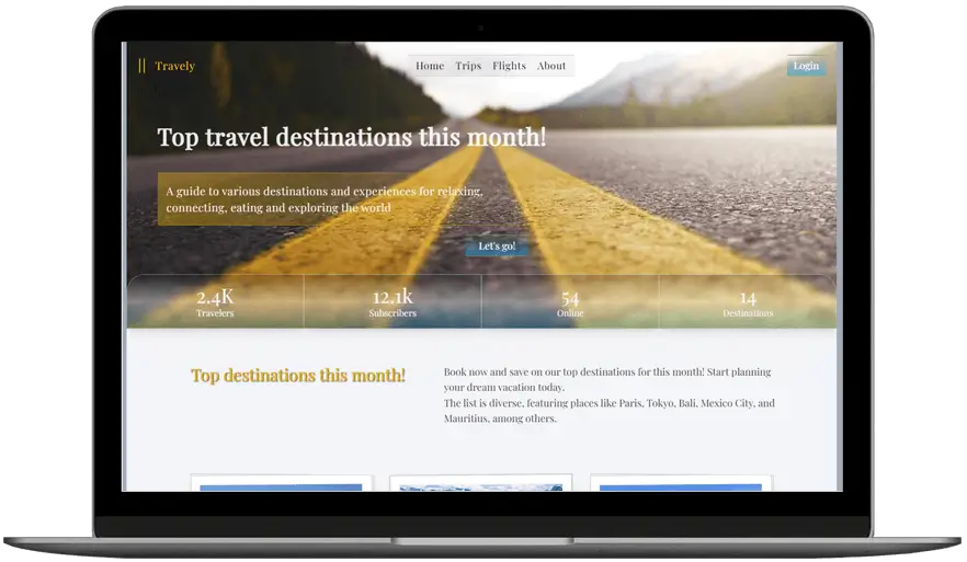 Travel Website & portal