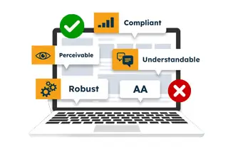 Featured visual: Accessible WCAG/EAA